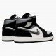 Herren Nike Jordan 1 Mid Satin Grey 852542-011 Schuhe