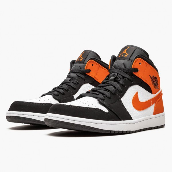 Herren Nike Jordan 1 Mid Shattered Backboard 554724-058 Schuhe