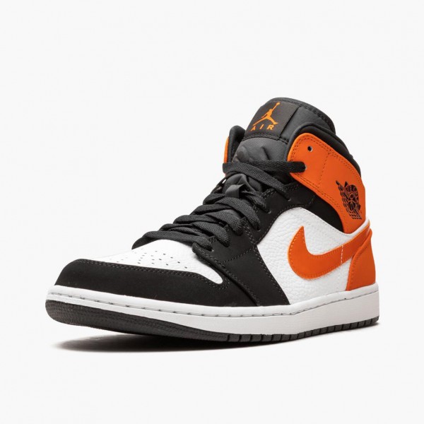 Herren Nike Jordan 1 Mid Shattered Backboard 554724-058 Schuhe