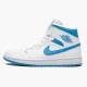 Herren Nike Jordan 1 Mid UNC BQ6472-114 Schuhe