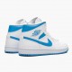 Herren Nike Jordan 1 Mid UNC BQ6472-114 Schuhe