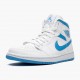 Herren Nike Jordan 1 Mid UNC BQ6472-114 Schuhe