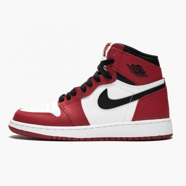 Damen/Herren Nike Jordan 1 Retro Chicago 575441-101 Schuhe