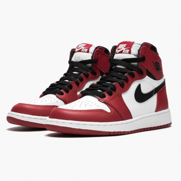 Damen/Herren Nike Jordan 1 Retro Chicago 575441-101 Schuhe