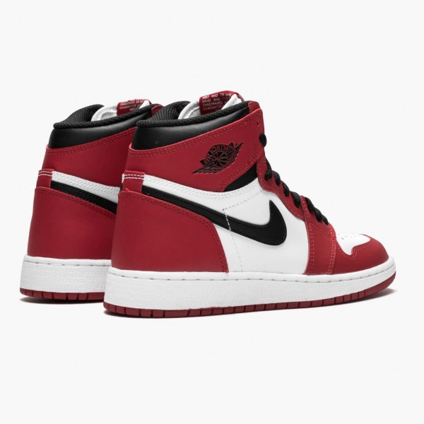 Damen/Herren Nike Jordan 1 Retro Chicago 575441-101 Schuhe