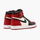 Damen/Herren Nike Jordan 1 Retro High Bred Toe 555088-610 Schuhe