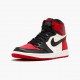 Damen/Herren Nike Jordan 1 Retro High Bred Toe 555088-610 Schuhe