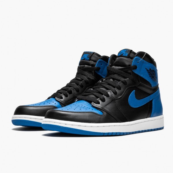 Herren Nike Jordan 1 Retro High OG Royal 555088-007 Schuhe