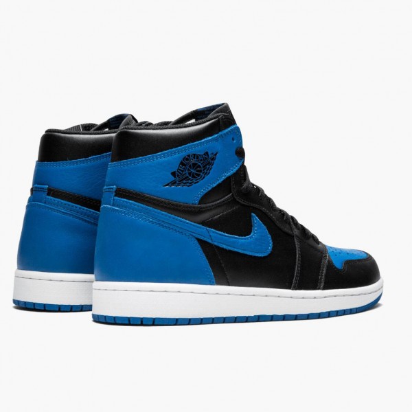 Herren Nike Jordan 1 Retro High OG Royal 555088-007 Schuhe