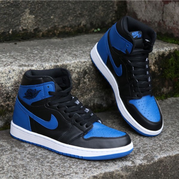 Herren Nike Jordan 1 Retro High OG Royal 555088-007 Schuhe