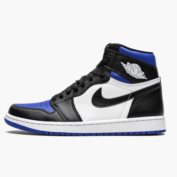 Herren Nike Jordan 1 Retro High OG Royal Toe 555088-041 Schuhe