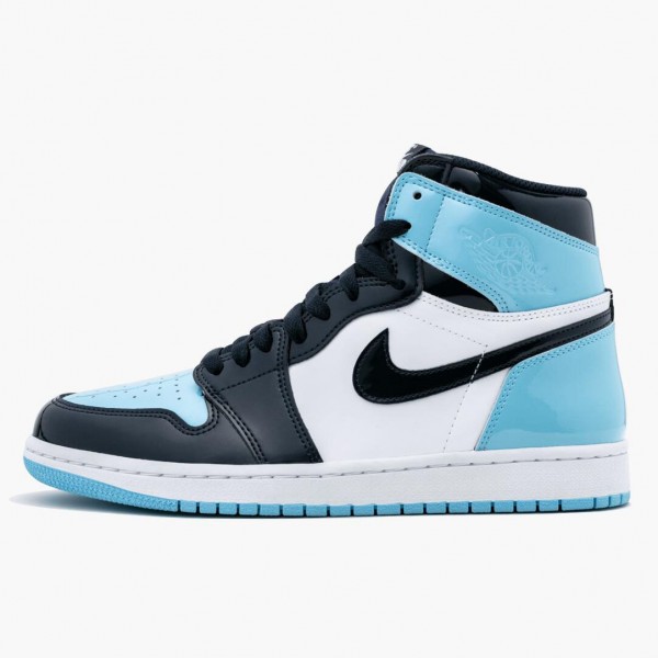 Herren Nike Jordan 1 Retro High Og Blau Chill CD0461-401 Schuhe