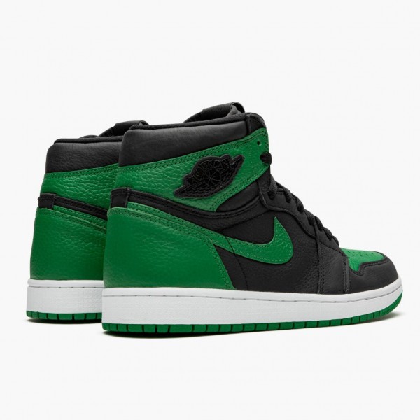 Herren Nike Jordan 1 Retro High Pine Grün 555088-030 Schuhe