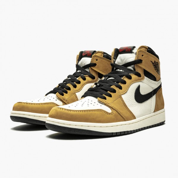 Damen/Herren Nike Jordan 1 Rookie of the Year 555088-700 Schuhe