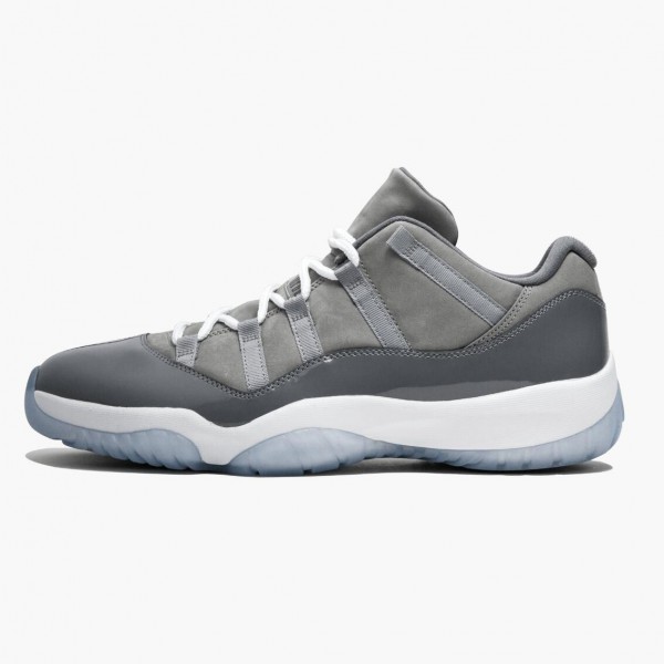 Herren Nike Jordan 11 Low Cool Grey 528895-003 Schuhe