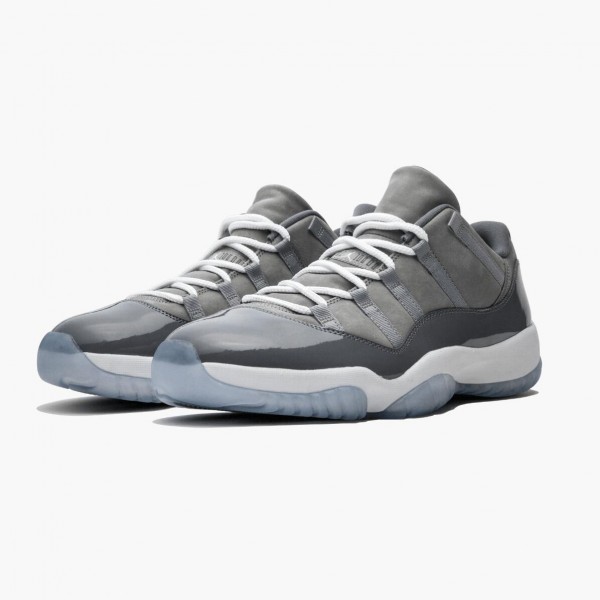 Herren Nike Jordan 11 Low Cool Grey 528895-003 Schuhe