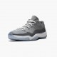 Herren Nike Jordan 11 Low Cool Grey 528895-003 Schuhe