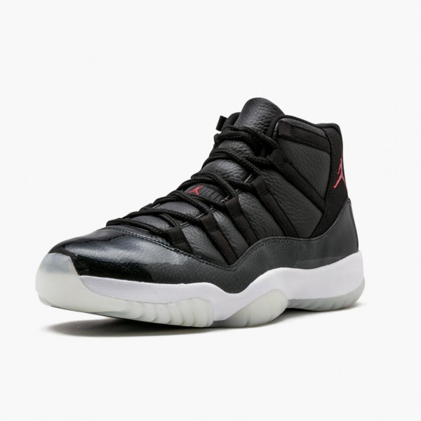 Damen/Herren Nike Jordan 11 Retro 72 10 Schwarz Gym Rot Weiß Anthracite Schwarz 378037-002 Schuhe