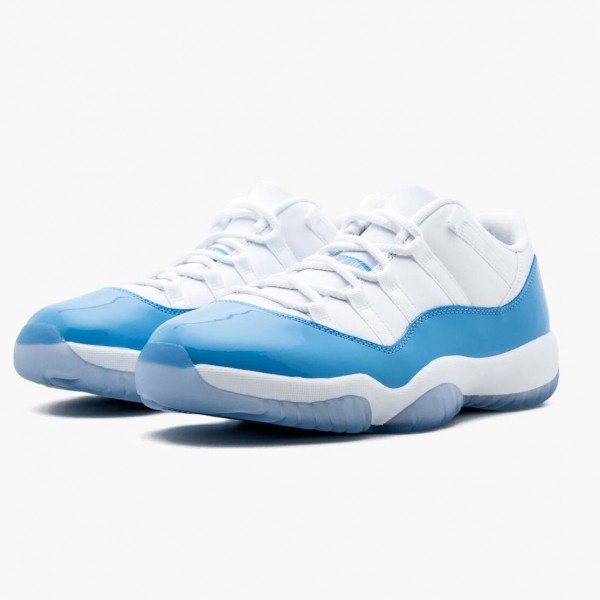 Damen/Herren Nike Jordan 11 Retro Low University Blau 528895-106 Schuhe