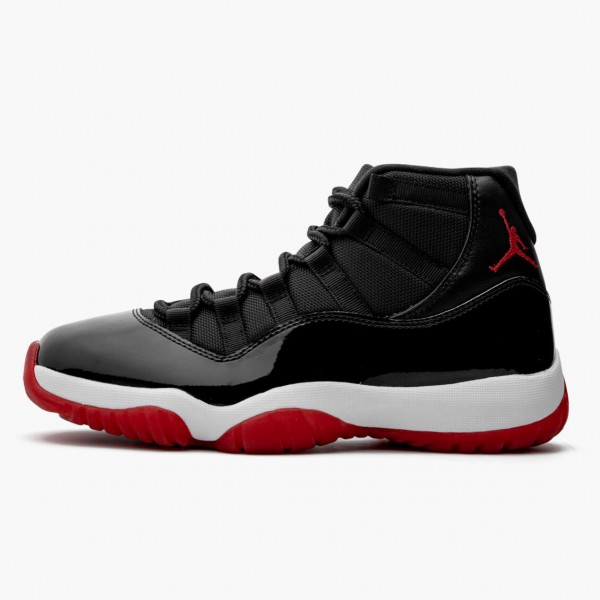 Herren Nike Jordan 11 Retro Bred 2019 378037-061 Schuhe