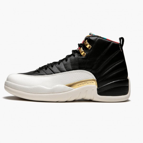 Herren Nike Jordan 12 Retro 2019 CNY Chinese New Year CI2977-006 Schuhe