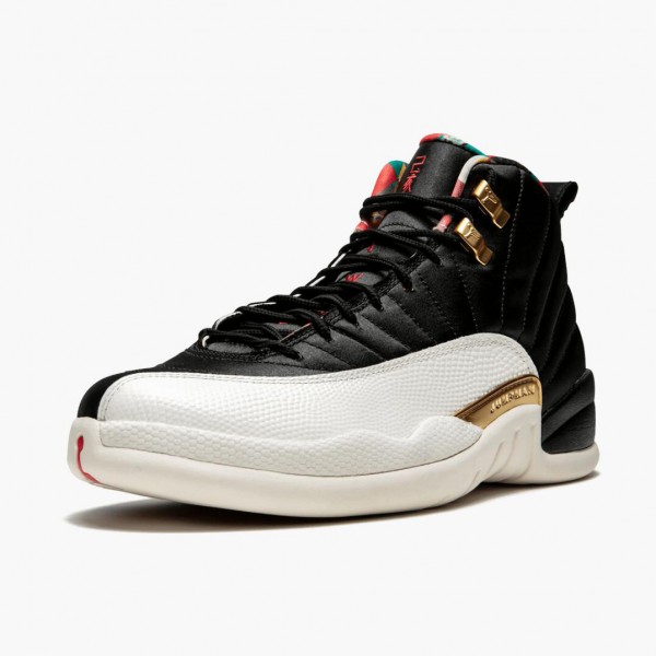 Herren Nike Jordan 12 Retro 2019 CNY Chinese New Year CI2977-006 Schuhe