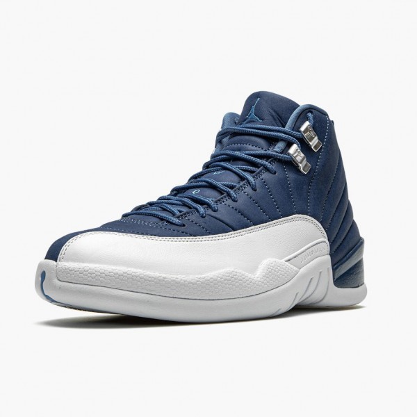 Herren Nike Jordan 12 Retro Indigo 130690-404 Schuhe