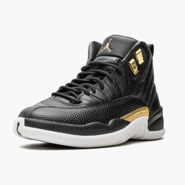 Damen/Herren Nike Jordan 12 Retro Reptile AO6068-007 Schuhe