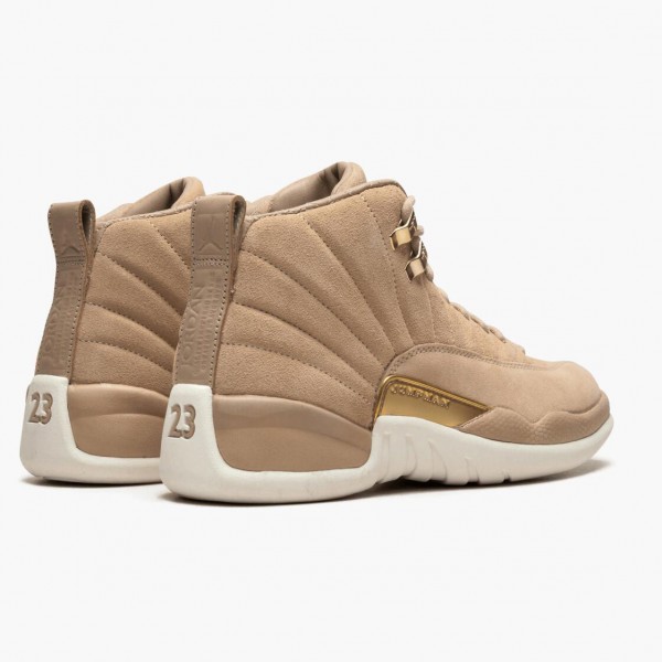 Damen Nike Jordan 12 Retro Vachetta Tan AO6068-203 Schuhe