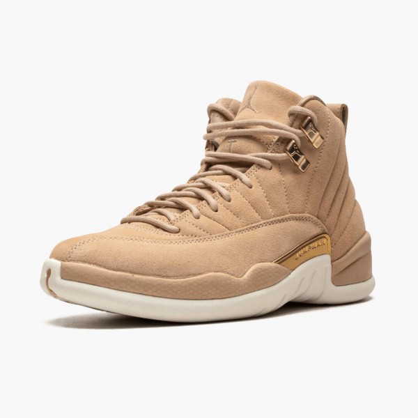 Damen Nike Jordan 12 Retro Vachetta Tan AO6068-203 Schuhe