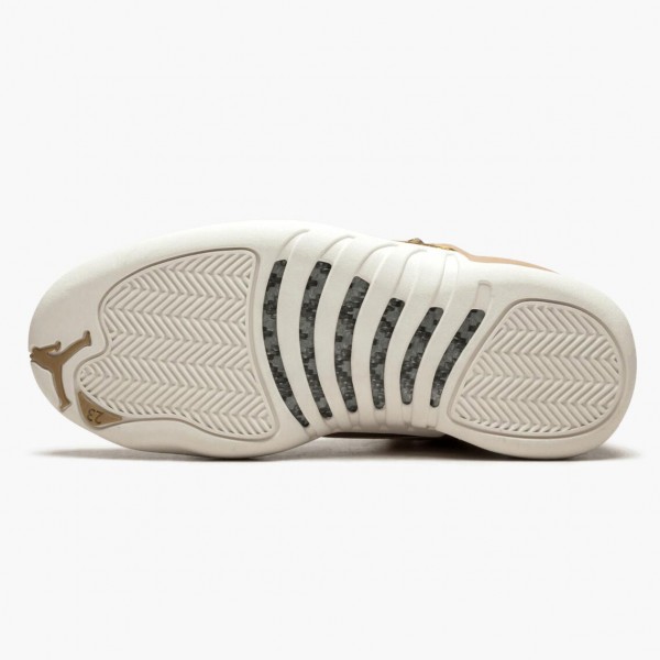 Damen Nike Jordan 12 Retro Vachetta Tan AO6068-203 Schuhe