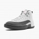 Herren Nike Jordan 12 Retro Weiß Dark Grey 130690-160 Schuhe