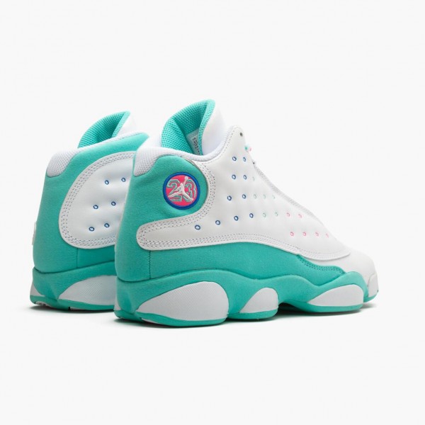 Damen Nike Jordan 13 Retro Aurora Grün 439358-100 Schuhe