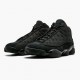 Herren Nike Jordan 13 Retro Schwarz Cat 414571-011 Schuhe