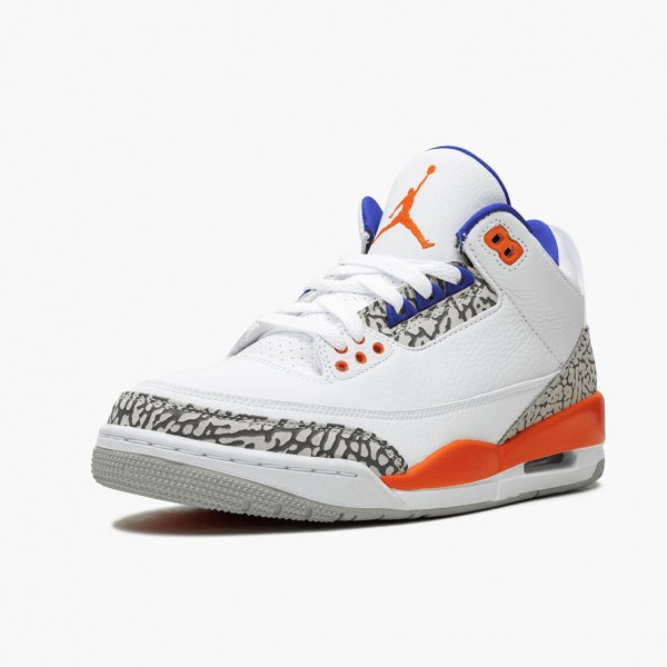 Damen/Herren Nike Jordan 3 Retro Knicks 136064-148 Schuhe