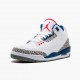 Herren Nike Jordan 3 Retro OG True Blau 854262-106 Schuhe