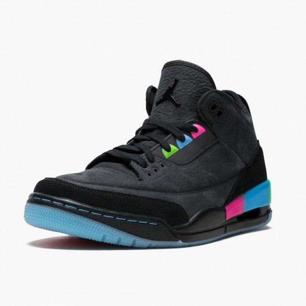 Damen/Herren Nike Jordan 3 Retro Quai54 AT9195-001 Schuhe