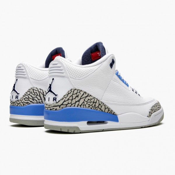 Damen/Herren Nike Jordan 3 Retro UNC CT8532-104 Schuhe