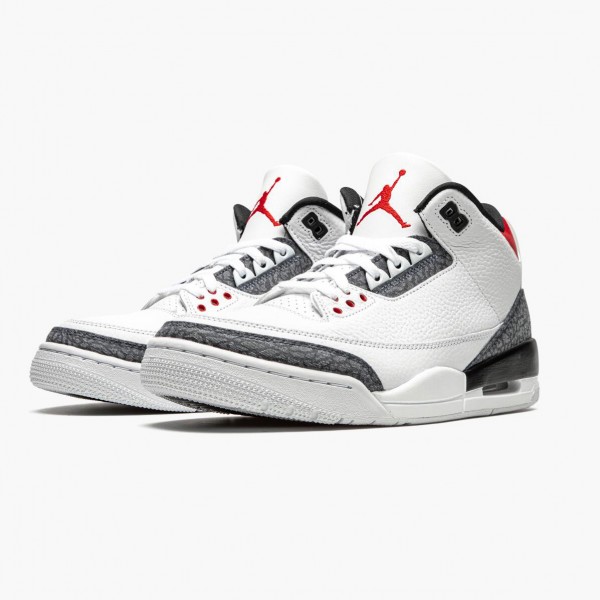 Herren Nike Jordan 3 SE DNM Fire Rot CZ6433-100 Schuhe