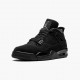 Damen/Herren Nike Jordan 4 Retro Schwarz Cat CU1110-010 Schuhe