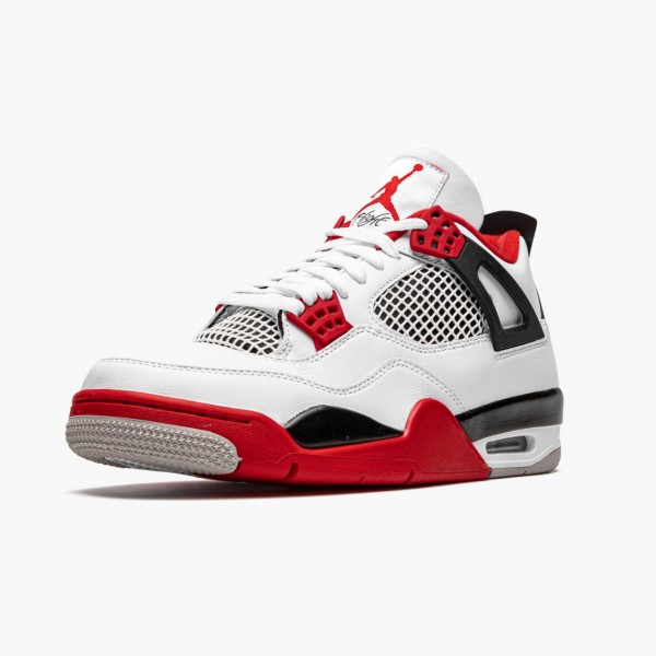 Herren Nike Jordan 4 Retro OG Fire Rot 2020 DC7770-160 Schuhe