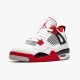 Herren Nike Jordan 4 Retro OG GS Fire Rot 2020 408452-160 Schuhe