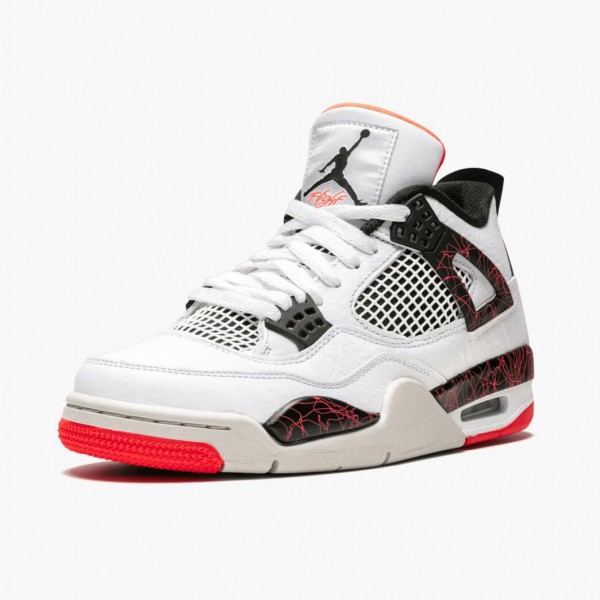 Damen/Herren Nike Jordan 4 Retro Pale Citron 308497-116 Schuhe