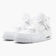 Damen/Herren Nike Jordan 4 Retro Pure Money 308497-100 Schuhe