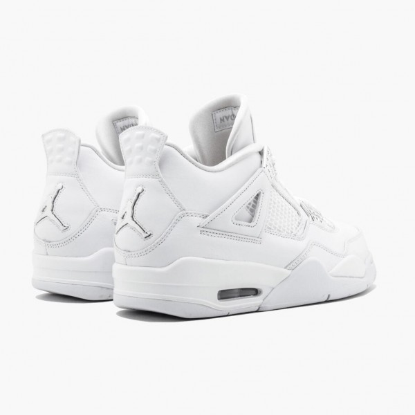 Damen/Herren Nike Jordan 4 Retro Pure Money 308497-100 Schuhe