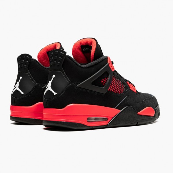 Damen/Herren Nike Jordan 4 Retro Rot Thunder CT8527-016 Schuhe