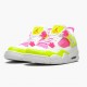 Damen/Herren Nike Jordan 4 Retro Weiß Lemon Rosa CV7808-100 Schuhe