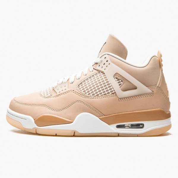 Damen Nike Jordan 4 Shimmer Bronze Eclipse Orange DJ0675-200 Schuhe