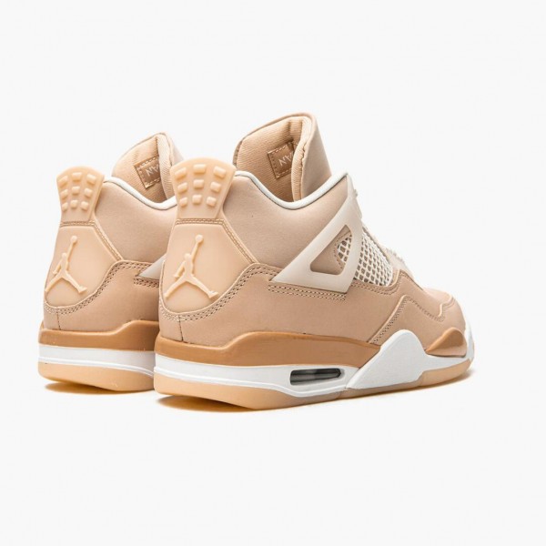 Damen Nike Jordan 4 Shimmer Bronze Eclipse Orange DJ0675-200 Schuhe