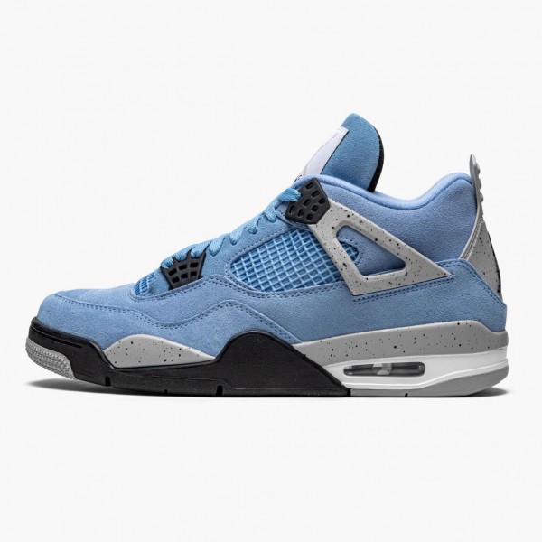 Damen/Herren Nike Jordan 4 Retro University Blau CT8527-400 Schuhe